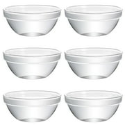 NUOLUX Bowl Bowls Glass Dessert Cups Mini Pudding Prep Cream Ice Salad Smallcandy Appetizer Dipping Dish Parfait Jelly Sauce